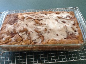 rhubarb cake